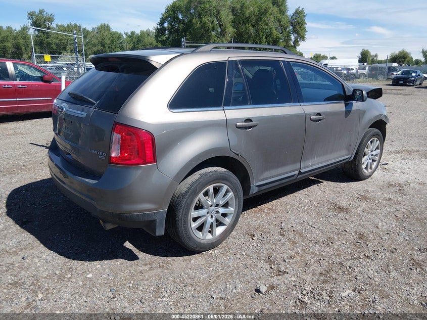 Vin: 2fmdk4kc0dbc55192, lot: 45718622, ford edge limited 20134