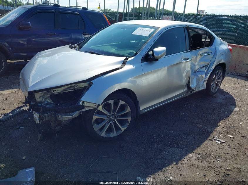 2014 Honda Accord Sport 1HGCR2F59EA001071 photo 1
