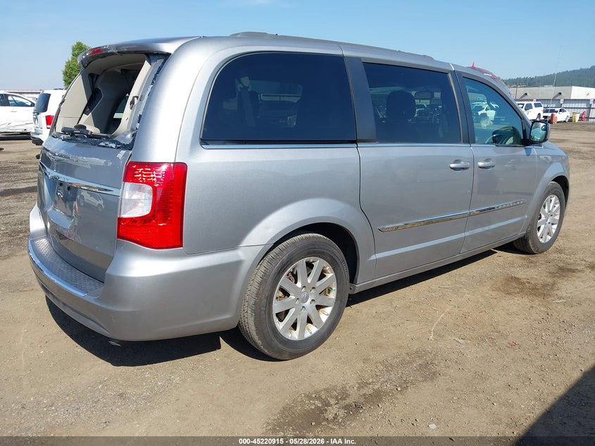 Vin: 2c4rc1bg5gr103848, lot: 45718676, chrysler town & country touring 20164