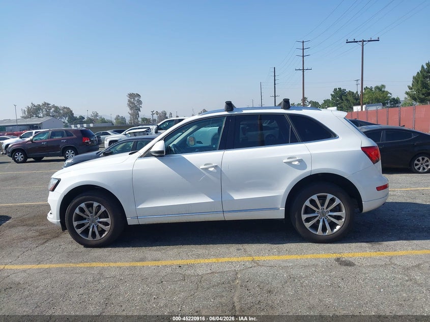 2013 Audi Q5 2.0T Premium VIN: WA1CFAFP9DA076400 Lot: 45220916