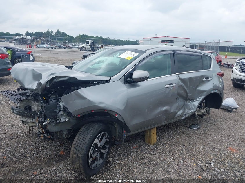 VIN KNDPM3AC6M7861497 2021 KIA SPORTAGE LX