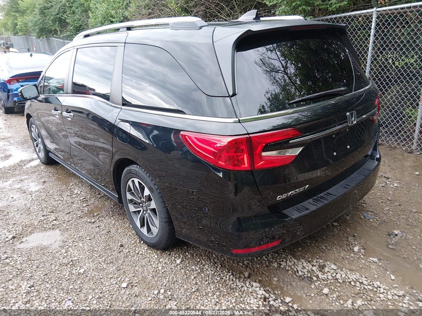Vin: 5fnrl6h70mb016757, lot: 45718705, honda odyssey ex-l 20213