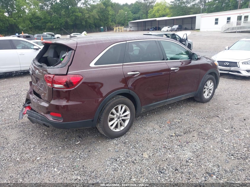 KIA SORENTO 2019 VIN 5XYPG4A32KG537895