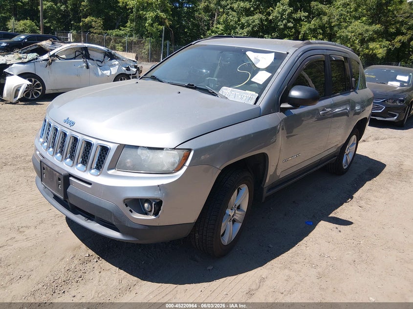 Vin: 1c4njcba7gd568551, lot: 45718725, jeep compass sport 20162