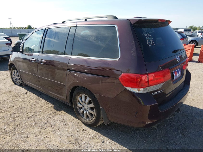 2009 Honda Odyssey Ex-L VIN: 5FNRL38649B003541 Lot: 45220984