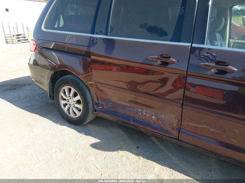 2009 Honda Odyssey Ex-L VIN: 5FNRL38649B003541 Lot: 45220984