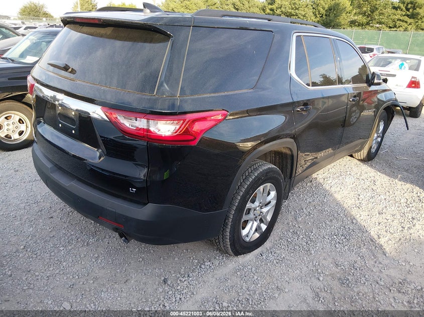 Vin: 1gnerhkw9mj129793, lot: 45718764, chevrolet traverse fwd lt leather 20214