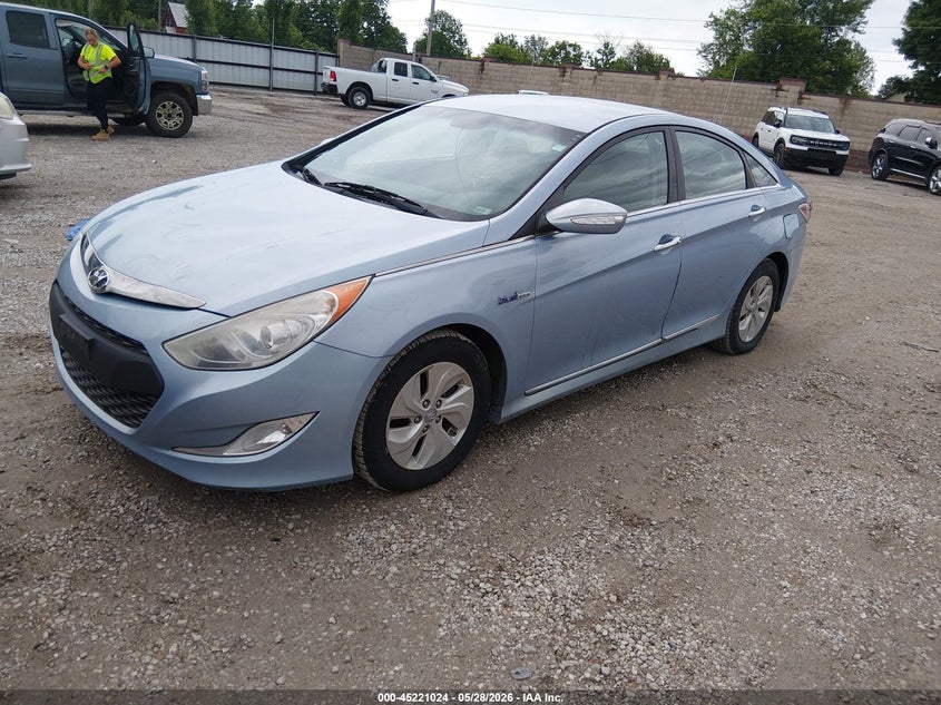 2014 Hyundai Sonata Hybrid KMHEC4A41EA117234 photo 1
