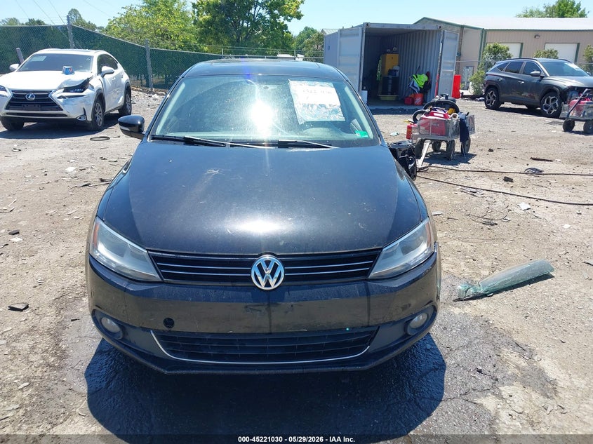 2012 Volkswagen Jetta 2.0 2.0L Tdi black Lot 111045221030 Vin 3VWLL7AJ5CCM03870