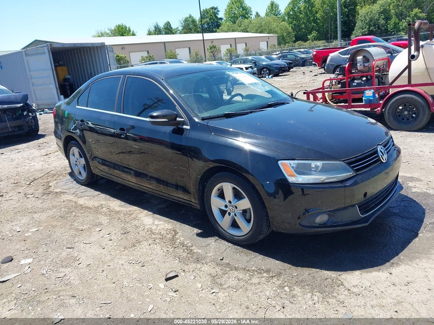 2012 Volkswagen Jetta 2.0 2.0L Tdi black Lot 111045221030 Vin 3VWLL7AJ5CCM03870