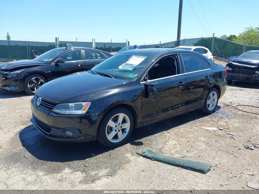 2012 Volkswagen Jetta 2.0 2.0L Tdi black Lot 111045221030 Vin 3VWLL7AJ5CCM03870