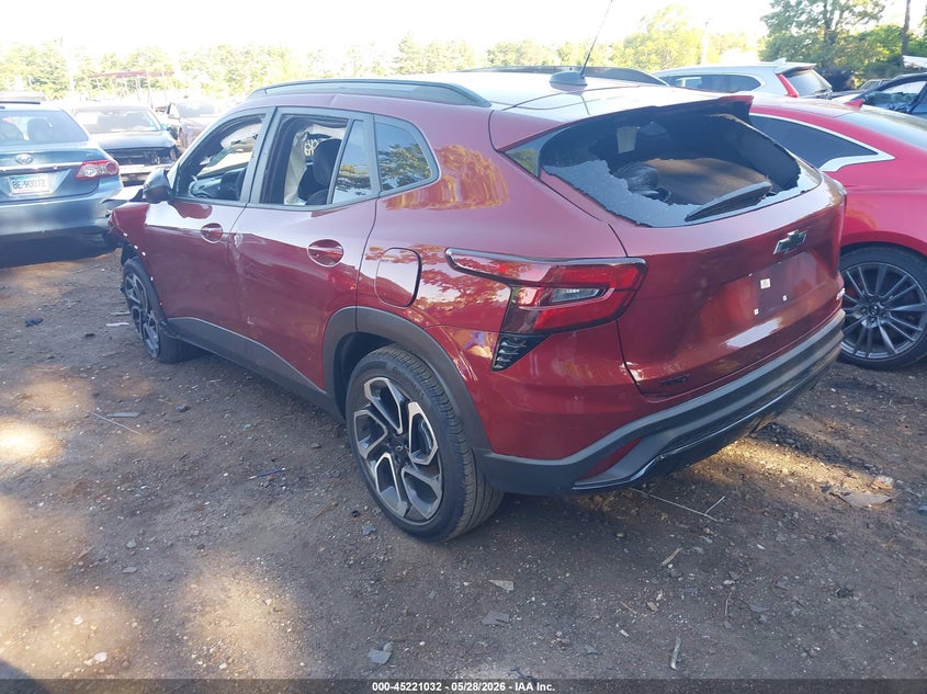 VIN KL77LJEP3SC104417 2025 CHEVROLET TRAX FWD 2RS