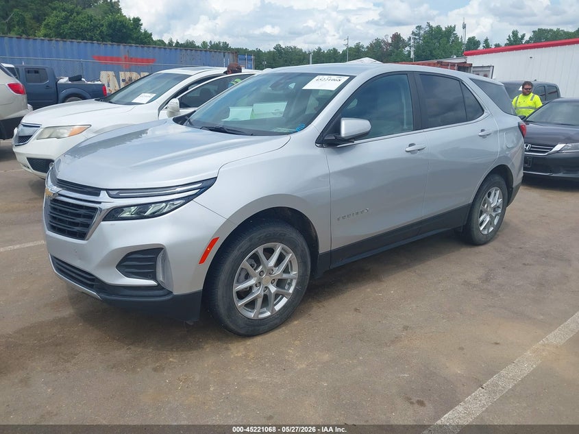 VIN 3GNAXKEV5NL242560 2022 CHEVROLET EQUINOX FWD LT