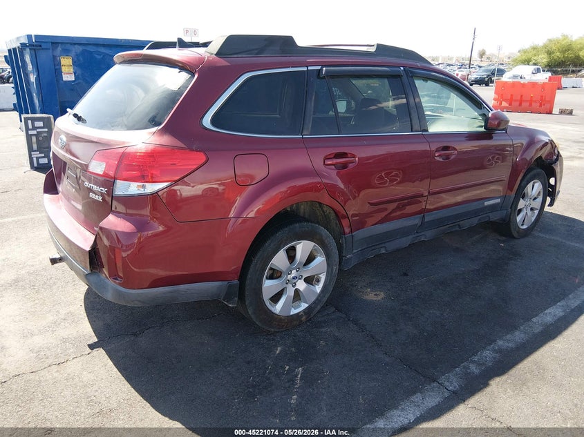 Vin: 4s4brbjc4b3436544, lot: 45718835, subaru outback 2.5i limited 20114