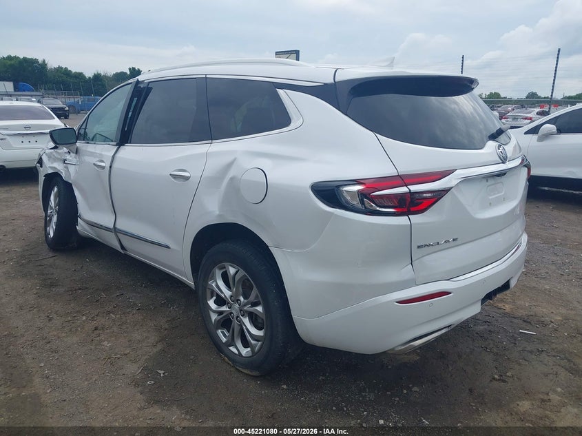 Vin: 5gaerdkw1mj237411, lot: 45718840, buick enclave fwd avenir 20213