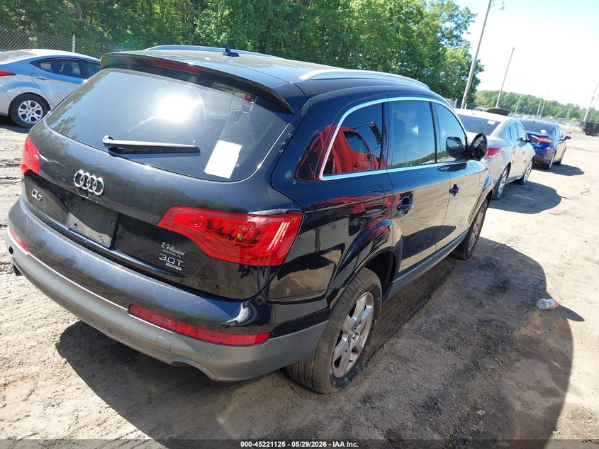 Vin: wa1lgafe5ed004685, lot: 45718885, audi q7 3.0t premium 20144