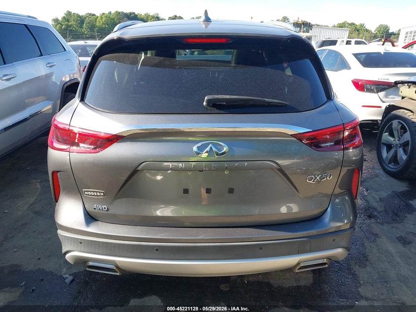 2021 Infiniti Qx50 Luxe Awd VIN: 3PCAJ5BB8MF100092 Lot: 45221128