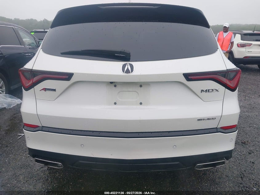 2022 Acura Mdx A-Spec Package VIN: 5J8YE1H06NL023661 Lot: 45221136