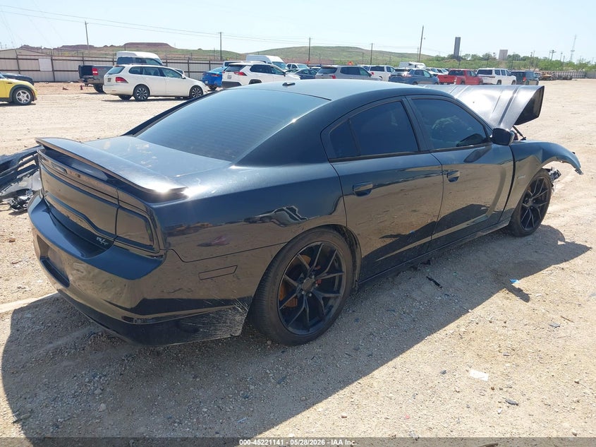 Vin: 2c3cdxct6eh163985, lot: 45718902, dodge charger r/t max 20144
