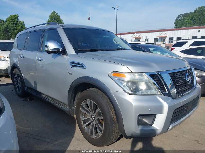 2017 Nissan Armada Sl VIN: JN8AY2ND0H9009376 Lot: 45221142