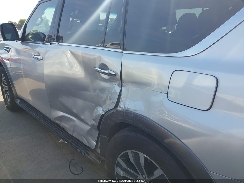 2017 Nissan Armada Sl VIN: JN8AY2ND0H9009376 Lot: 45221142