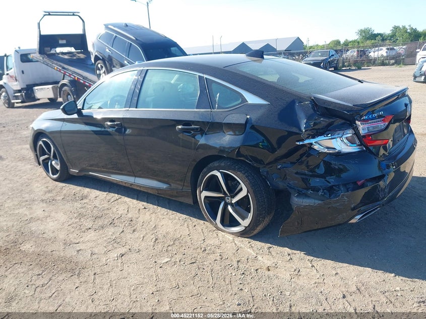 2021 HONDA ACCORD auction photo 3