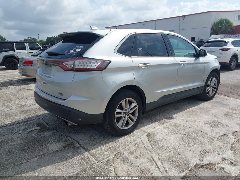 Vin: 2fmtk3j99fbb79955, lot: 45718937, ford edge sel 20154