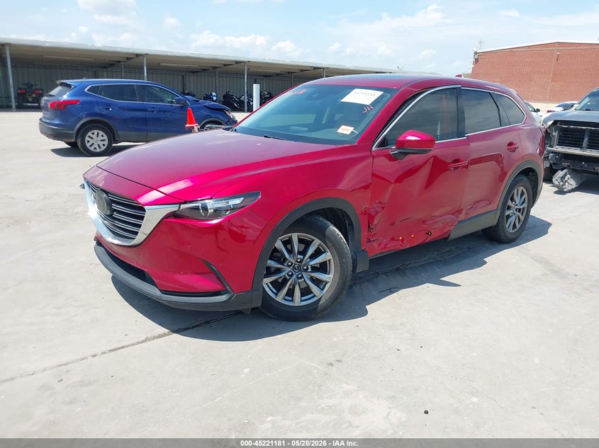 Vin: jm3tcacy4j0215479, lot: 45718942, mazda cx-9 touring 20182