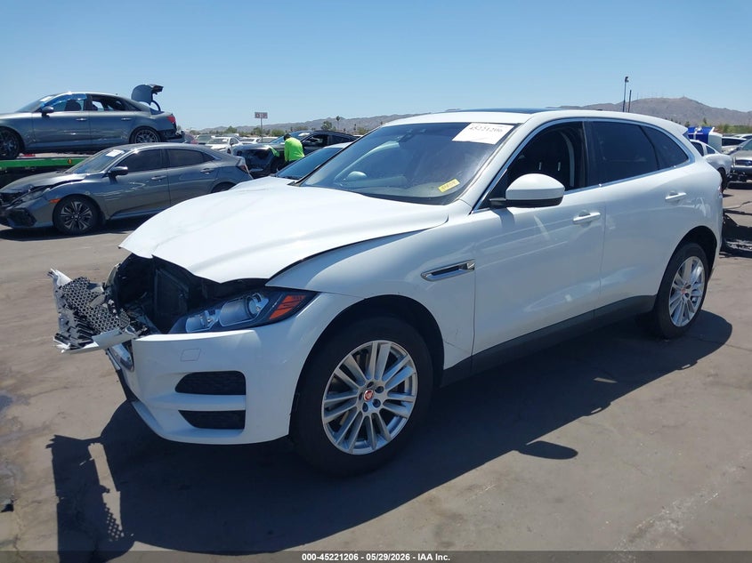 Vin: sadck2gx0la637415, lot: 45718967, jaguar f-pace prestige p300 awd automatic 20202