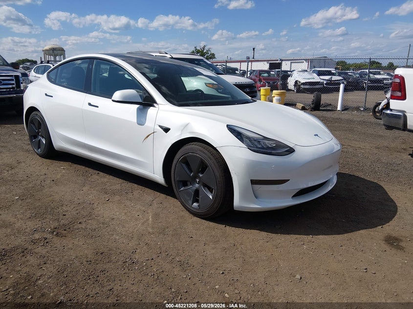 Vin: 5yj3e1eb1nf262309, lot: 45718969, tesla model 3 long range dual motor all-wheel drive 2022 img_1