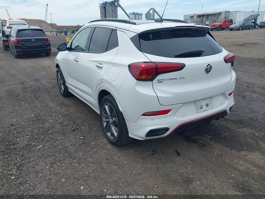 Vin: kl4mmgsl5lb093185, lot: 45718980, buick encore gx awd essence 20203