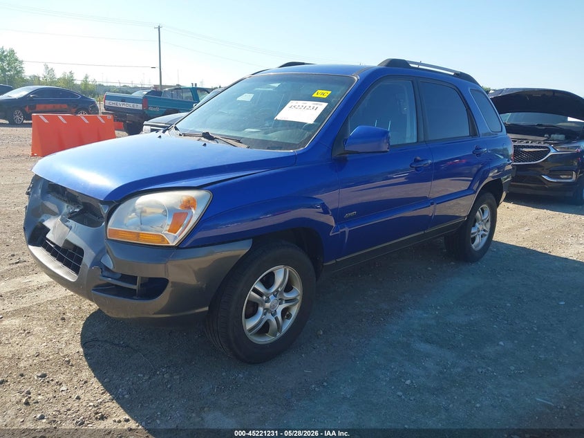 KNDJE723677371820 2007 Kia Sportage Ex V6 photo 1