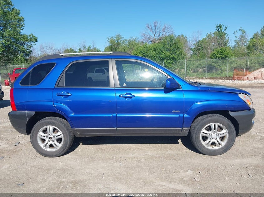 2007 Kia Sportage Ex V6 VIN: KNDJE723677371820 Lot: 45221231