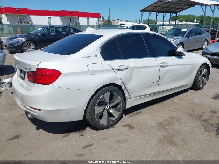 Vin: wba3f9c57df484210, lot: 45719000, bmw activehybrid 3 20134
