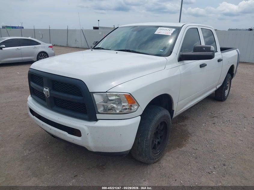 Vin: 3c6tr4ct6hg624061, lot: 45719008, ram 2500 tradesman  4x2 6'4 box 20172