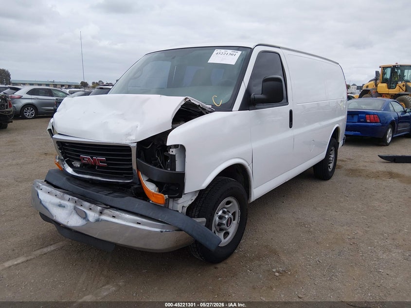 Vin: 1gtw7fcf5f1904129, lot: 45719062, gmc savana 2500 work van 20152