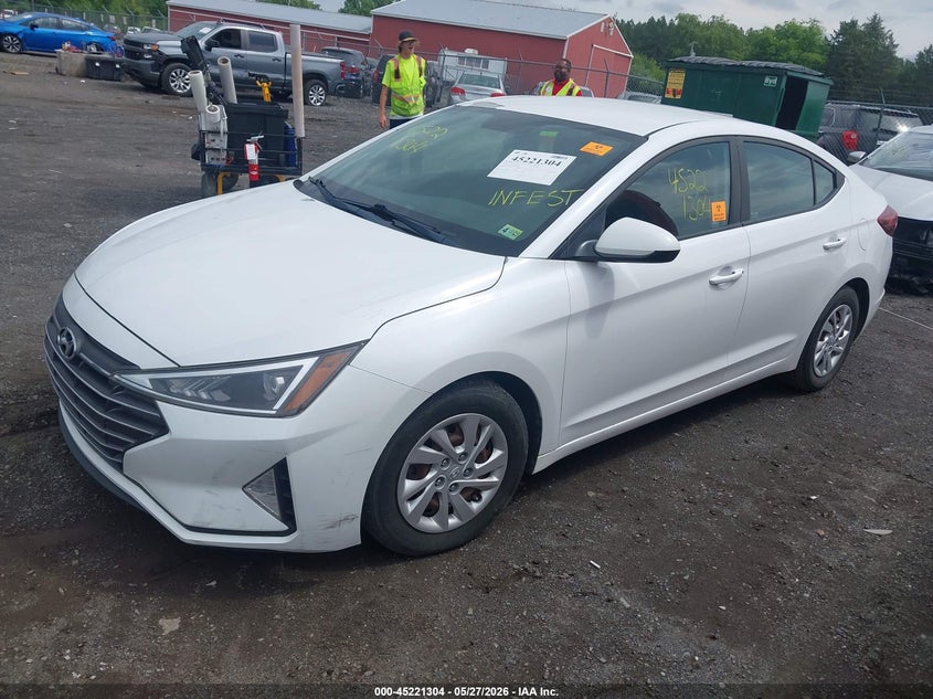 2019 Hyundai Elantra Se 5NPD74LF9KH437957 photo 1