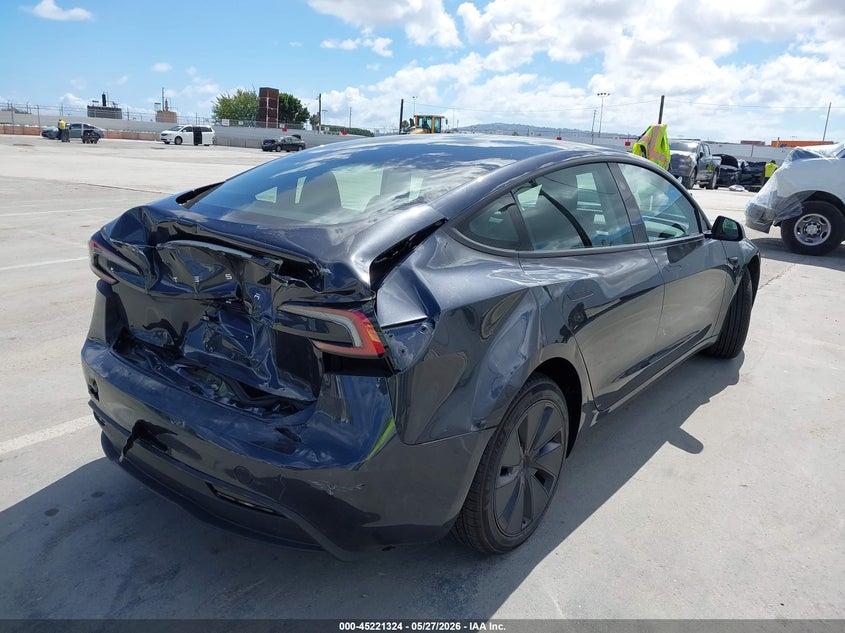 Vin: 5yj3e1ea1sf920925, lot: 45719085, tesla model 3 long range rear-wheel drive/standard rear-wheel drive 20254