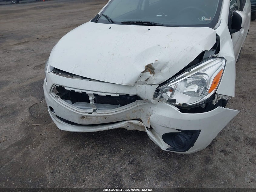 2017 MITSUBISHI MIRAGE SEDAN 1.2L I-3 DOHC, VVT, 78HP