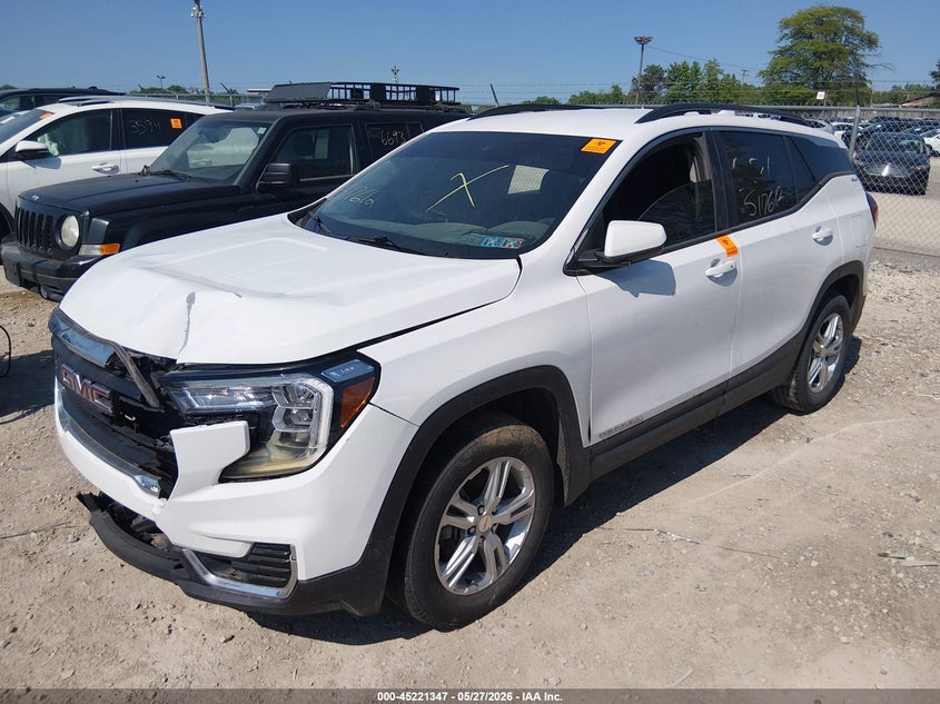 Vin: 3gkalteg2pl226223, lot: 45719108, gmc terrain awd sle 20232