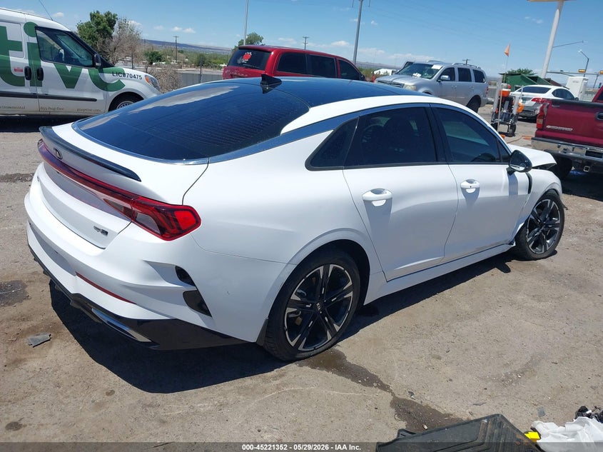 Vin: 5xxg64j28mg076686, lot: 45719113, kia k5 gt-line 20214