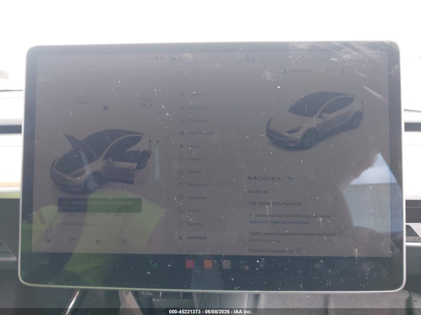 2023 Tesla Model Y Awd/Long Range Dual Motor All-Wheel Drive VIN: 7SAYGDEE9PA127514 Lot: 45221373