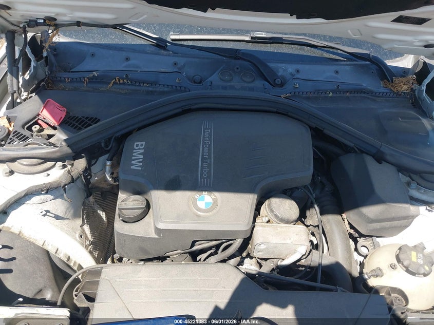 2015 BMW 3ER SEDAN 2.0L I-4 DI, DOHC, VVT, TURBO, 240HP