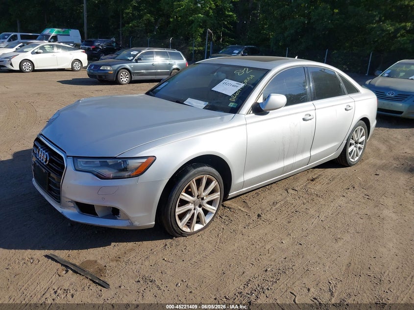 Vin: waugfafc2en158738, lot: 45719170, audi a6 2.0t premium 20142