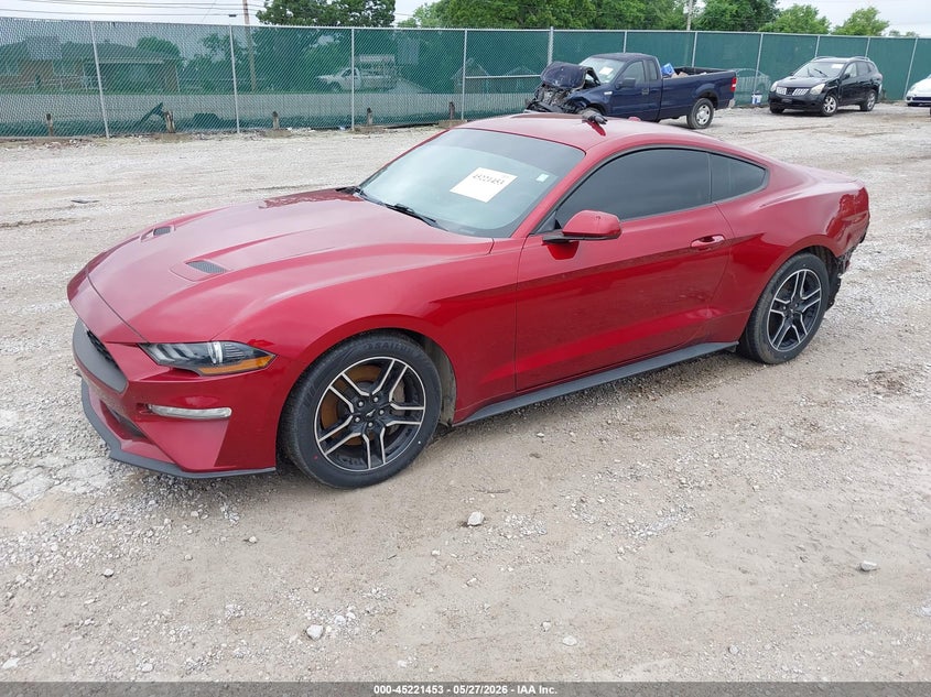 VIN 1FA6P8TH7K5117799 2019 FORD MUSTANG ECOBOOST