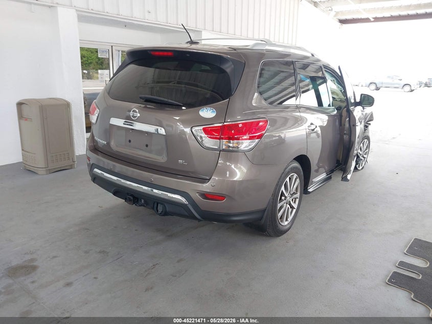 2014 NISSAN PATHFINDER SPORT UTILITY VEHICLE 3.5L V-6 DOHC, VVT, 260HP