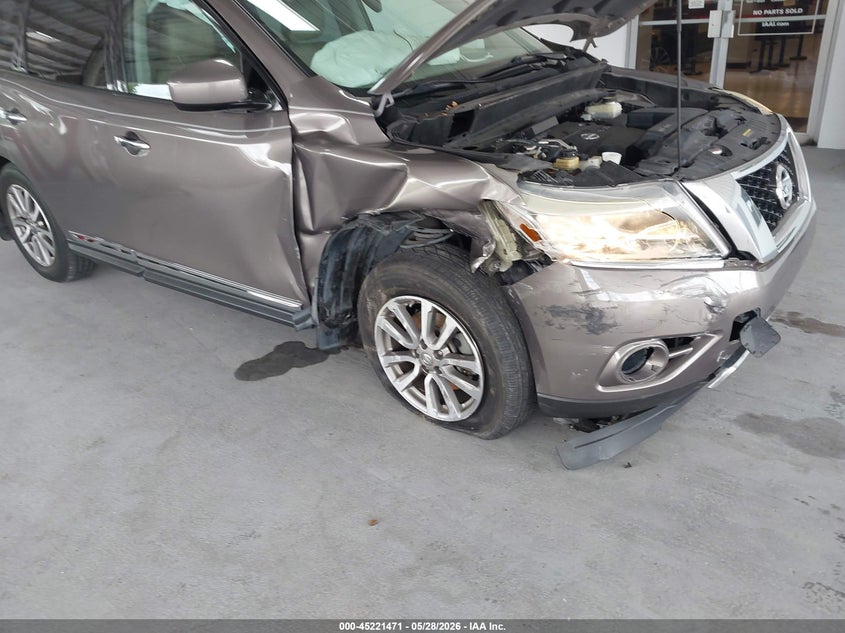 2014 NISSAN PATHFINDER SPORT UTILITY VEHICLE 3.5L V-6 DOHC, VVT, 260HP