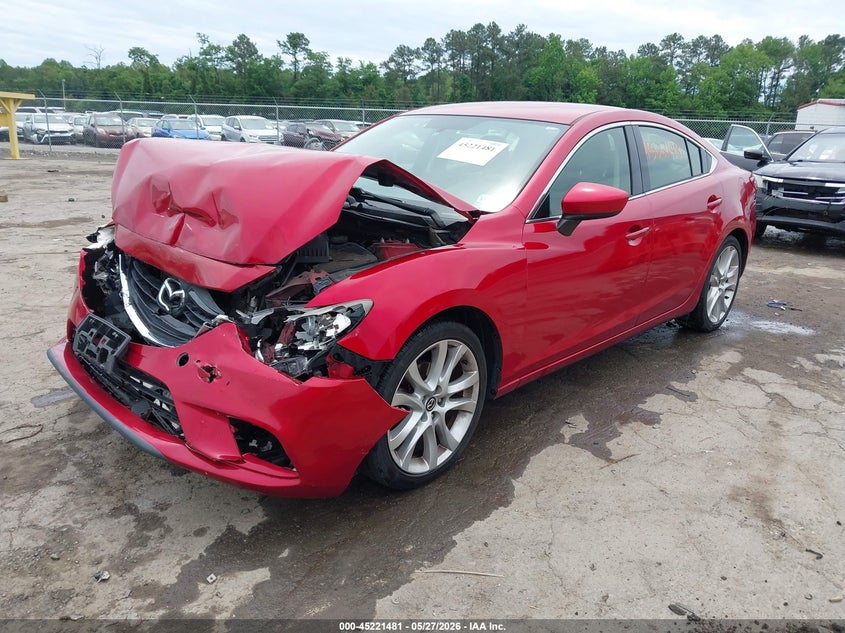 Vin: jm1gj1v68e1146615, lot: 45719242, mazda mazda6 i touring 20142