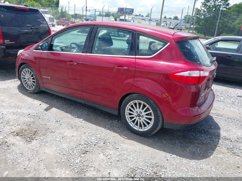 Vin: 1fadp5buxdl528844, lot: 45719315, ford c-max hybrid sel 20133