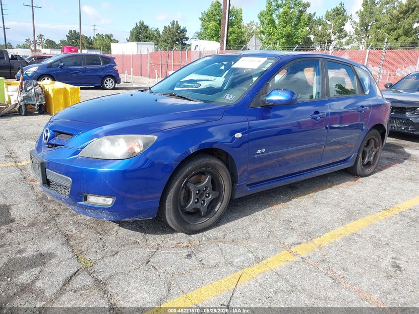 JM1BK343X81791507 2008 Mazda Mazda3 S Touring photo 1